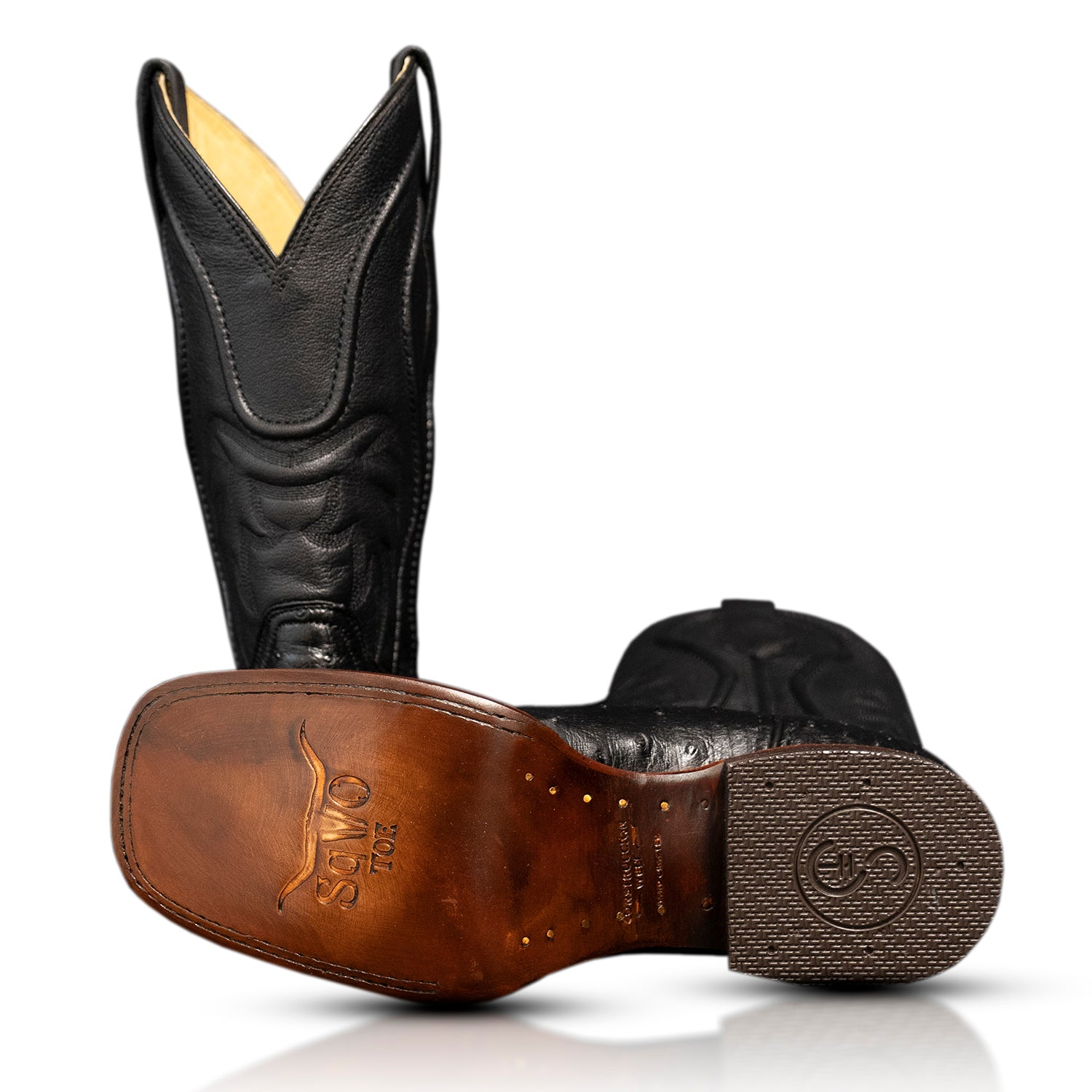 The San Jacinto | Black Ostrich