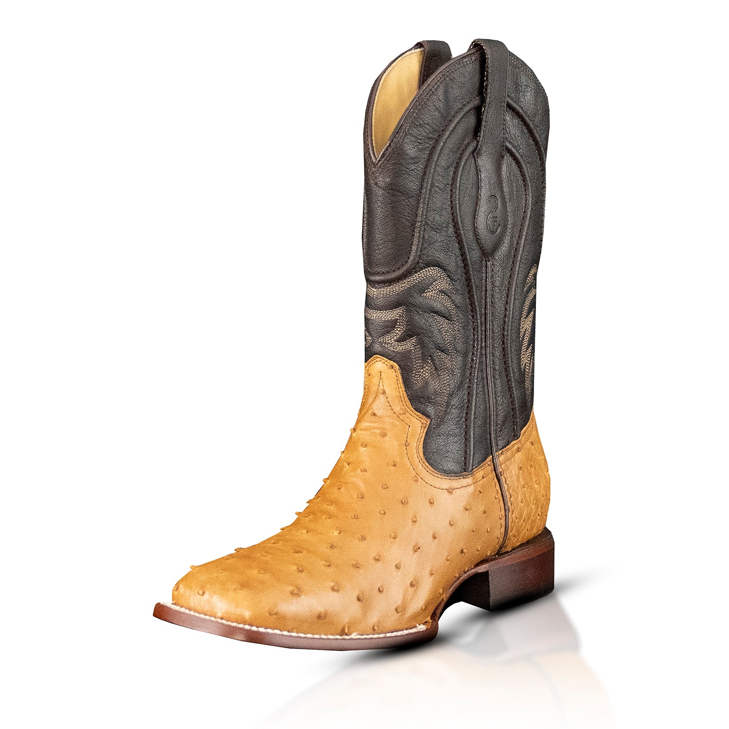 The San Jacinto | Light Brown Ostrich