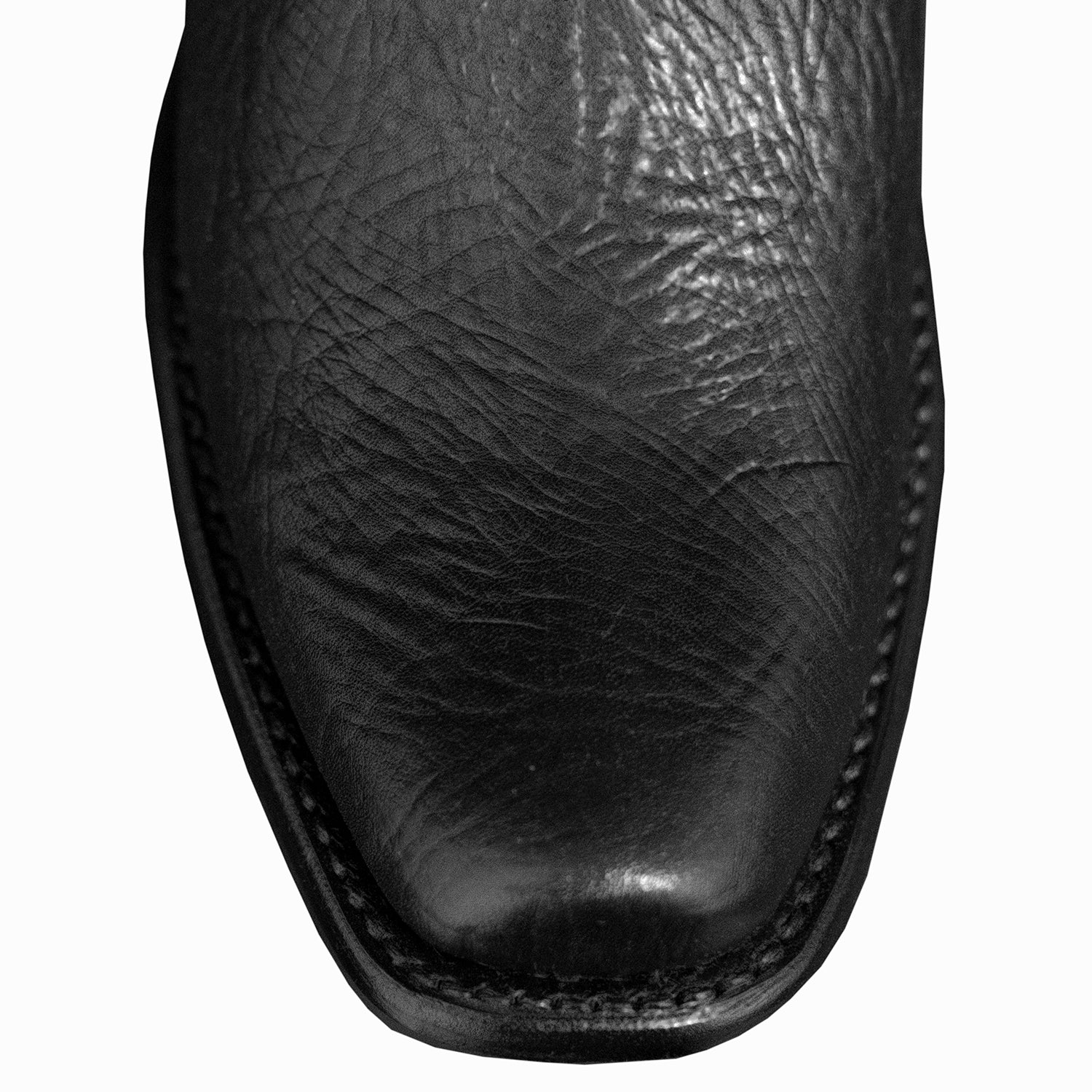 The Uptown | Full Grain Black Leather