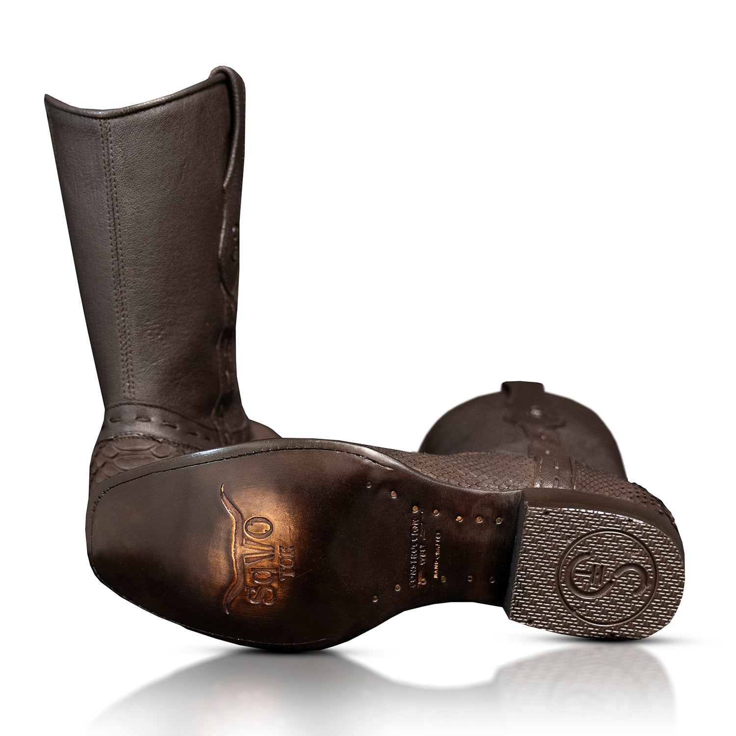 The Uptown | Dark Brown Python