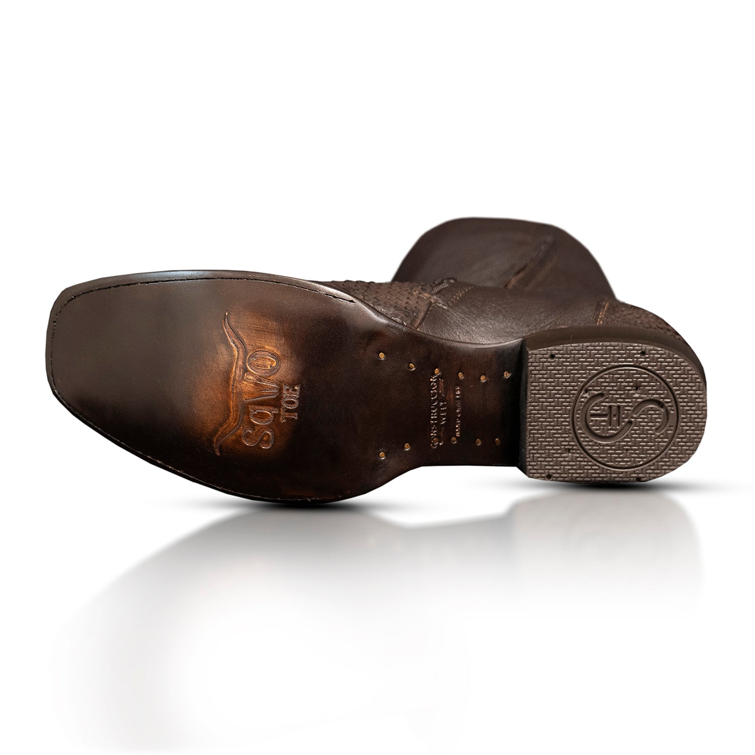 The Uptown | Dark Brown Python