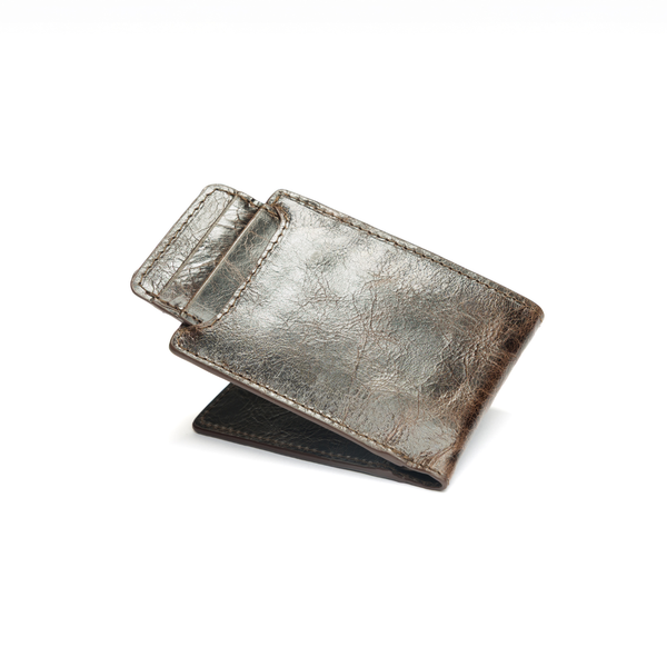 Dark Brown Caiman Leather Classic Billfold – Square To Toe